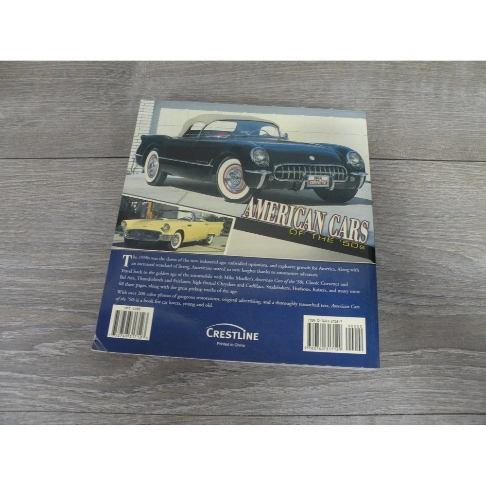 Mike Mueller Fifties American Cars Paperback Approximately 287 2003 Reproduction